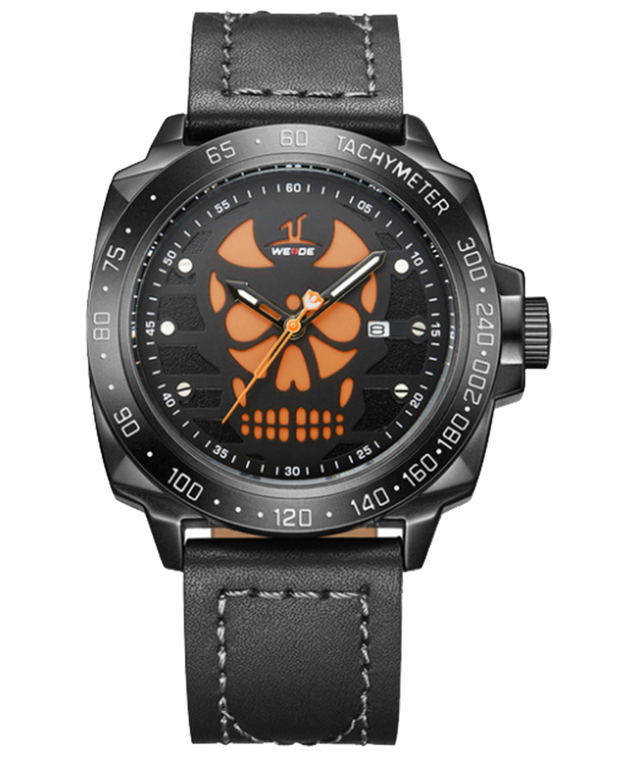 Aviator's Skull Watch | Aviator's Skull Watch For Men's | Best Aviator's Skull Watch