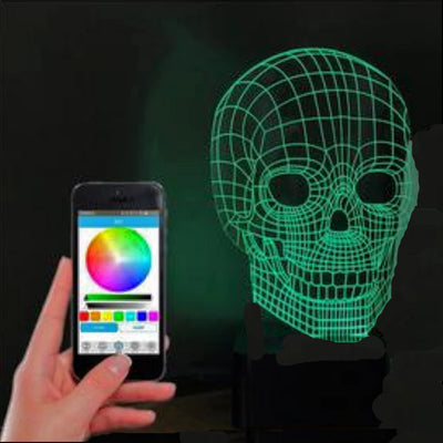 Bluetooth Skull Lamp & Speaker | Bluetooth Skull Speaker | Bluetooth Skull Lamp