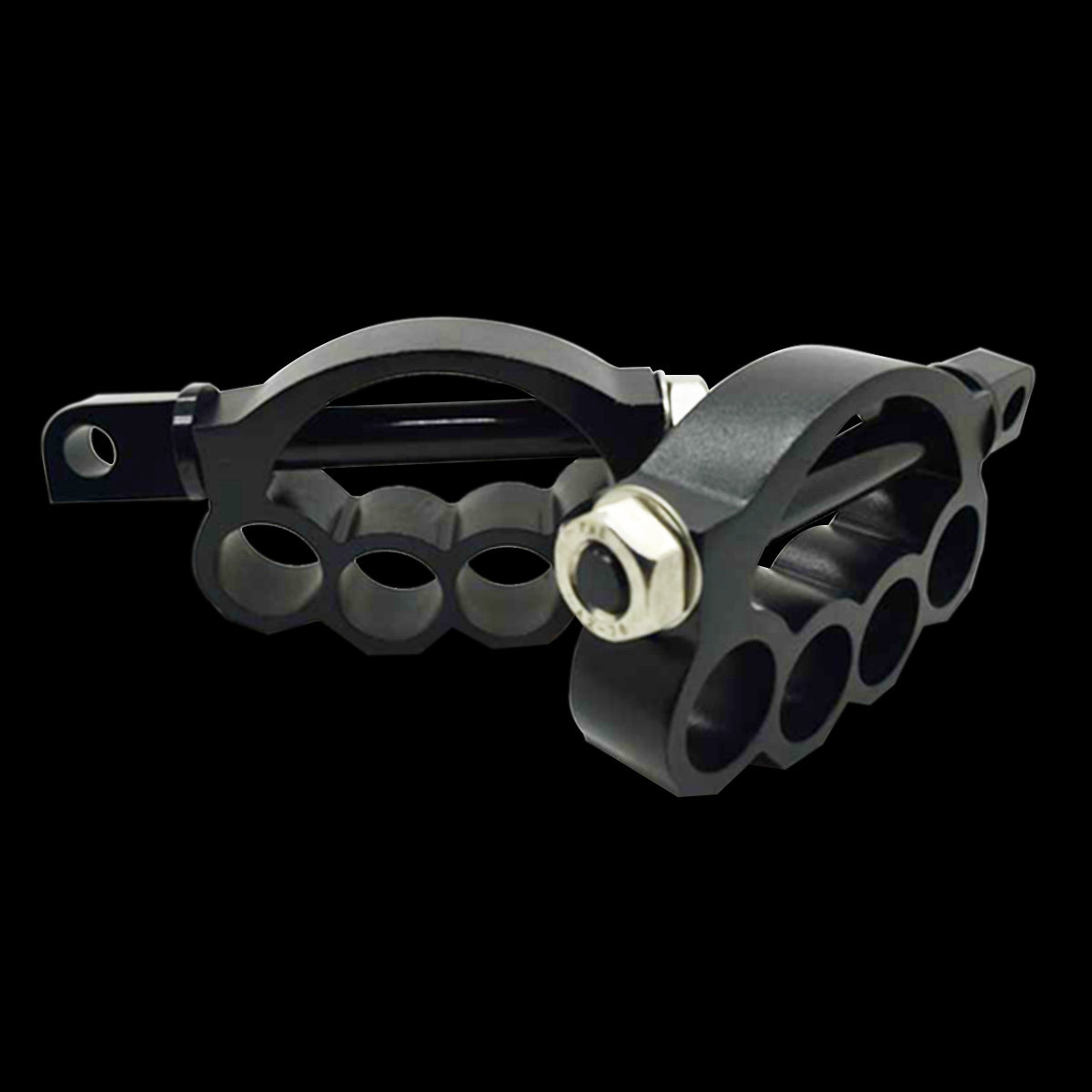 Black Knuckle Foot Pegs Knuckle Foot Pegs Bikers Knuckle Foot Pegs