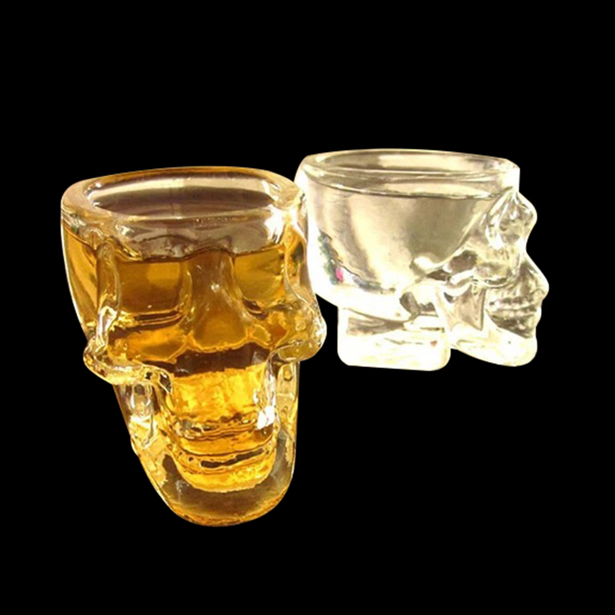 Crystal Skull Glass | Crystal Skull Head Shot Glass | Crystal Skull Shot Glass