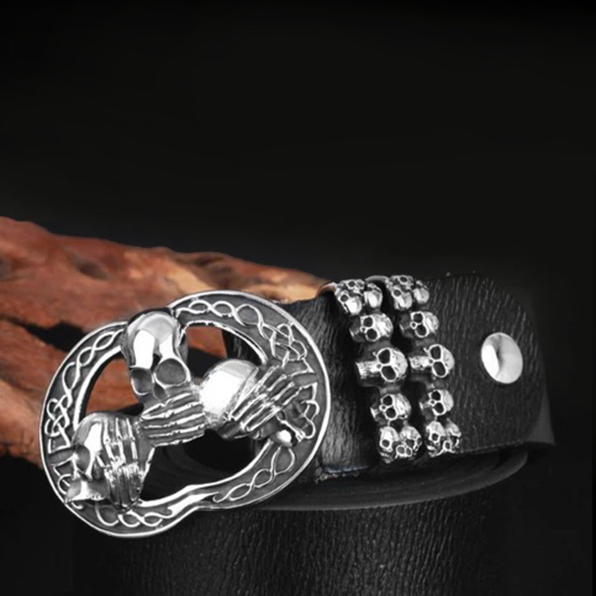 3 Wise Skulls—Celtic – Proud And Free Biker™