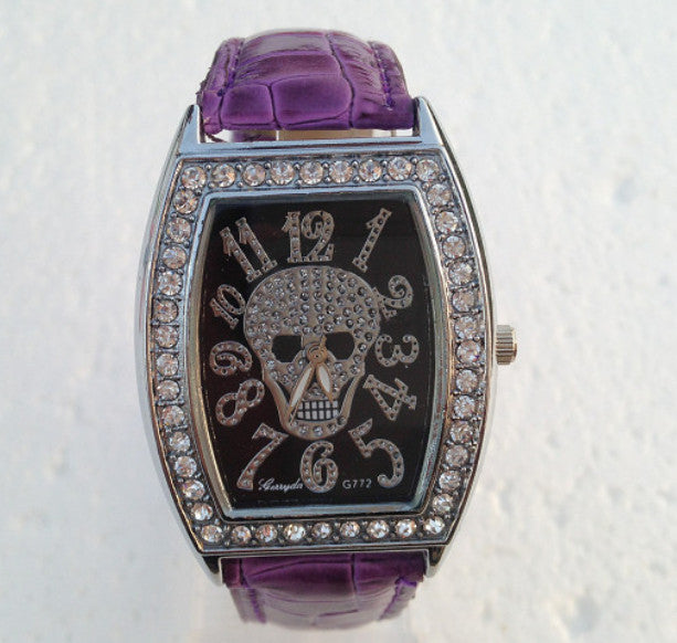 Crystal Skull Watch | Crystal Skull Men's Watch | Crystal Skull Women's Watch