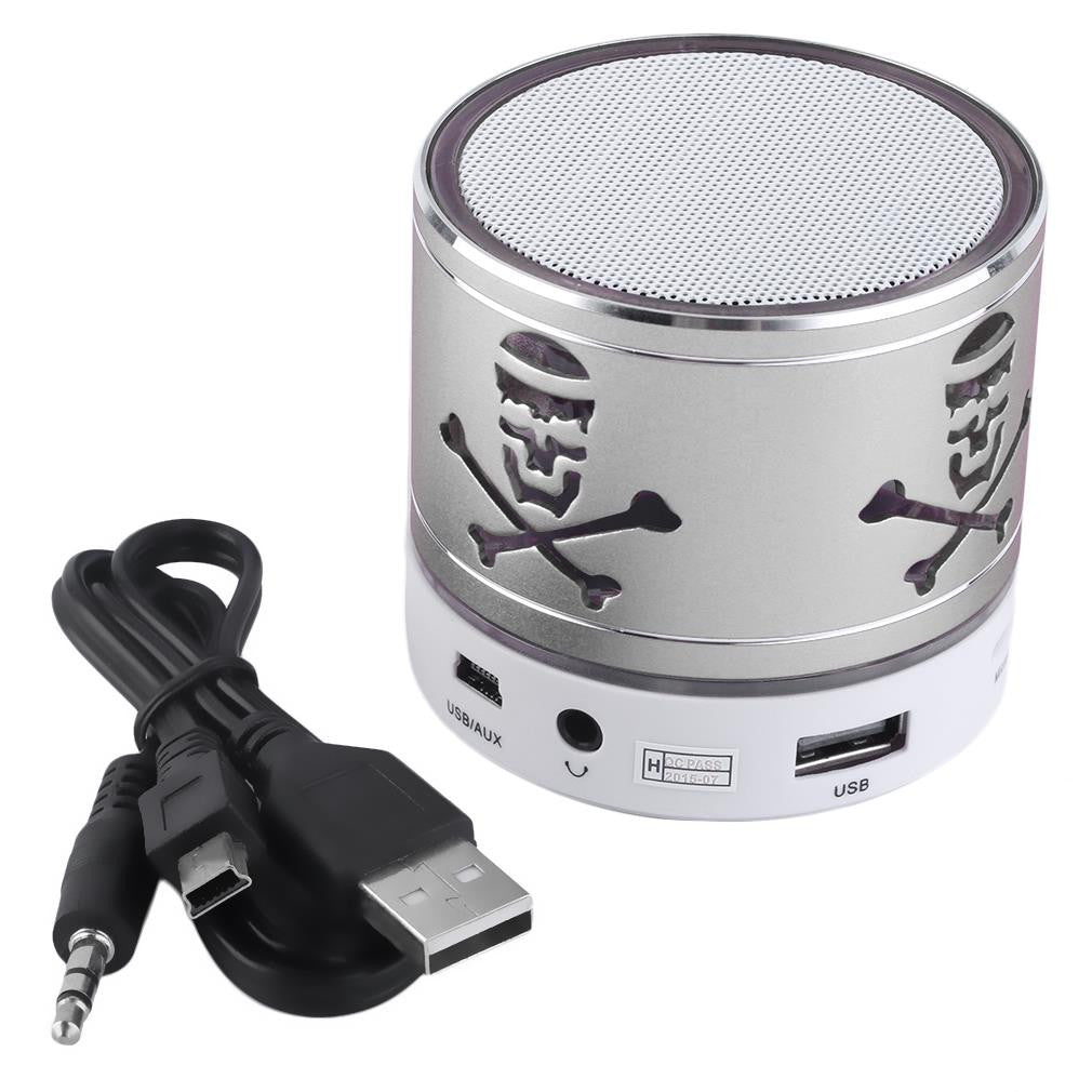 Mini Hi-Fi Skull Speakers