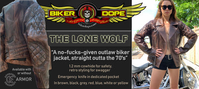 Biker Dope™ Lone Wolf Jacket | Biker Lone Wolf Jacket | Best Biker Dope™ Jackets
