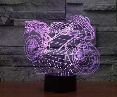 FastAF Sportbike 3D Lamp