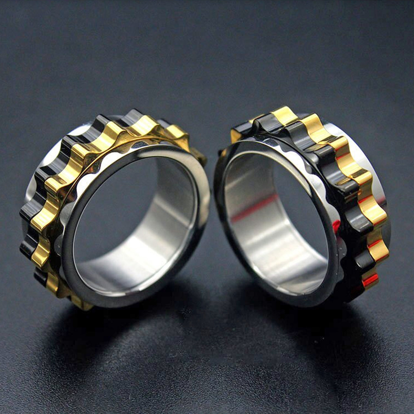 moving gear ring Moving Gears Ring – Proud And Free Biker™