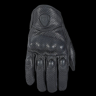 Touchscreen Leather Riding Gloves