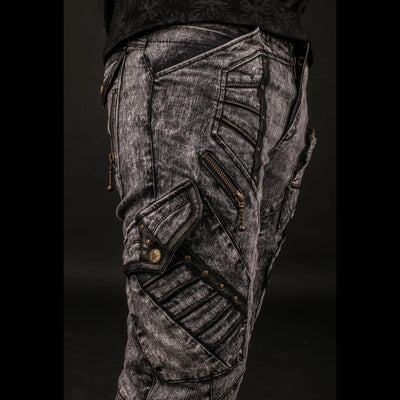Blade Denim & Leather Pants | Blade Men's Leather Pants | Blade Leather Pants