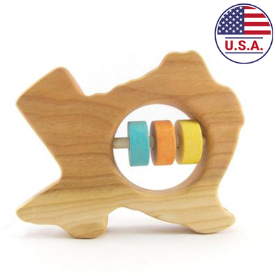 Your State's Wooden Rattle