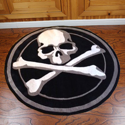 Round Skull Carpet