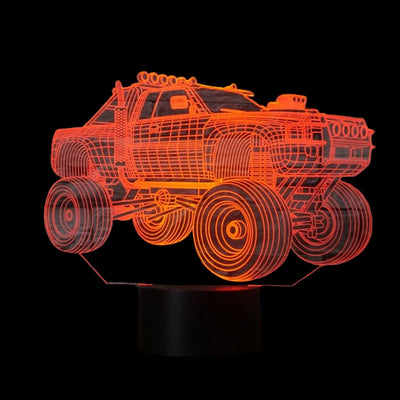 Truck 3D Lamp